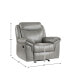 White Label Calico 42" Glider Reclining Chair