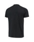 Men's '47 Black Carolina Panthers Team Stripe T-shirt