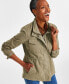 ფოტო #3 პროდუქტის Women's Twill Jacket, Created for Macy's