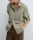 ფოტო #15 პროდუქტის Women's 100% Linen Jogger Trousers