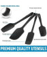 Фото #2 товара Silicone Spatula Set - 4Pc.