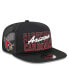 Фото #1 товара Men's Black Arizona Cardinals Instant Replay 9FIFTY Snapback Hat