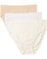 Фото #1 товара Jockey 296303 Elance Cotton French Cut Underwear 3-Pk Size 11