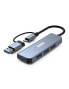 Фото #1 товара MINI: USB-A/C HUB WITH 4 USB-A