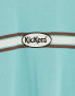 Kickers motive t-shirt in green