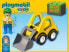 Фото #5 товара PLAYMOBIL 1.2.3 6775 Wheel Loader, Lift/Lower, Shovel, with Tow Bar, Ages 1.5+ (Pack of 2)