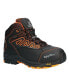 Фото #1 товара Men's PolarForce Hiker Insulated Waterproof Black Leather Work Boots