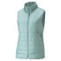 Puma Seasons Reversable Primaloft Full Zip Vest Womens Grey Casual Athletic Oute