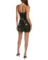 Ramy Brook Tanya Mini Dress Women's Black 8
