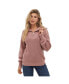 Фото #1 товара Women's Thurynn Oversize Zippered Funnel Sweater