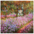 Фото #1 товара Leinwandbild Irisbeet in Monets Garten