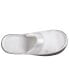 Isotoner Women's Microterry Satin Trim Wider Width Slide Slippers