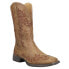 Roper Riley Scroll Embroidered Snip Toe Cowboy Womens Beige Casual Boots 09-021