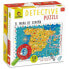 LUDATTICA Detective Map Of Spain Puzzle