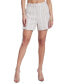 Фото #1 товара Women's Striped Linen Blend Shorts