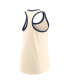 Фото #4 товара Women's Cream Los Angeles Angels City Connect Tri-Blend Tank Top