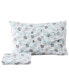 Фото #1 товара Coastal Printed Microfiber 3-Pc. Sheet Set, Twin