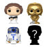 FUNKO 4 Figures Pack Leia 2.5 cm Star Wars