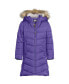 Child Girls Winter Fleece Lined Down Alternative Thermo Plume Coat