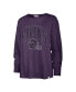 ფოტო #2 პროდუქტის Women's Purple Distressed Baltimore Ravens Tom Cat Long Sleeve T-shirt