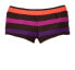 Фото #1 товара Prana Tavarua Multi Color Striped Bikini Bottom Womens Sporty Swimwear Size S