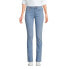 Фото #6 товара Tall Tall Recover Mid Rise Straight Leg Blue Jeans