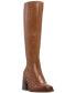 Фото #1 товара Sangeti Snip-Toe Block-Heel Wide-Calf Tall Boots