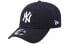 Фото #1 товара Кепка бейсбольная New Era MLB NY LOGO 12024814, мужская/женская, глубокий синий