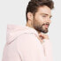 Фото #2 товара Men's Heavy Waffle Hooded Sweatshirt - All in Motion Pink M