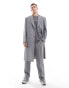 ASOS DESIGN smart oversized dad coat in grey