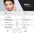 Фото #7 товара Fabcare Professional Nail Scissors Including Case & Ebook, Innovative Micro-Teeth, Extra Sharp Nail Scissors with Curved Edge, For Finger and Toe Nails, Suitable for Left-Handed Users