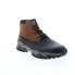 Фото #4 товара Florsheim Xplor Duck Boot 14344-009-M Mens Black Brown Leather Hiking Boots