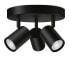 Фото #3 товара WIZCONNECTED WiZ IMAGEO 3x adjustable spotlight Round Plate - Smart lighting spot - Black - LED - Non-changeable bulb(s) - 2200 K - 6500 K