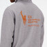New Balance Men's NYC Marathon Essentials Stacked Logo French Terry Jacket Grey