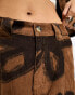 Фото #3 товара Obey nabi corduroy relaxed trousers in brown