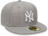 New Era - MLB New York Yankees Basic Heather Fitted Cap - Grey