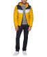 Фото #4 товара Men's Quilted Color Blocked Hooded Puffer Jacket