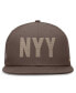 Men's Brown New York Yankees Statement Ironstone Performance True Fitted Hat