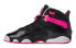 Кроссовки Jordan Air Jordan 6 Rings Black Pink GS 323399-061