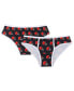 Фото #1 товара Women's Brown Cleveland Browns Gauge Allover Print Knit Panties