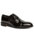 ფოტო #1 პროდუქტის Men's Clinton Tux Cap-Toe Oxford Leather Dress Shoes