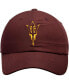 ფოტო #3 პროდუქტის Men's Maroon Arizona State Sun Devils Trident Logo Staple Adjustable Hat