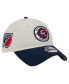 Фото #1 товара Men's White New England Revolution 2024 Kick Off Collection 9TWENTY Adjustable Hat
