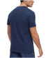 Men's Cotton Contrast Logo Relaxed-Fit T-shirt