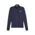 Puma Run Favorite Quarter Zip Pullover Mens Blue Casual Tops 52315306