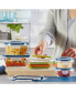 Фото #5 товара Посуда для хранения продуктов Pyrex Freshlock Plus Microban 10 шт. из стекла