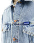 HUGO BLUE denim jacket in light wash