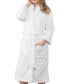 ფოტო #2 პროდუქტის Unisex Luxury Hotel Spa Warm Shawl Collar Soft Plush Fleece Bath Robe