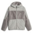 Puma Classics Utility Full Zip Jacket Mens Grey Casual Athletic Outerwear 621676