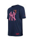 Фото #2 товара Men's Navy New York Yankees Big League Chew T-Shirt